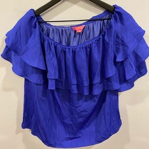 Lilly Pulitzer Off the Shoulder Top